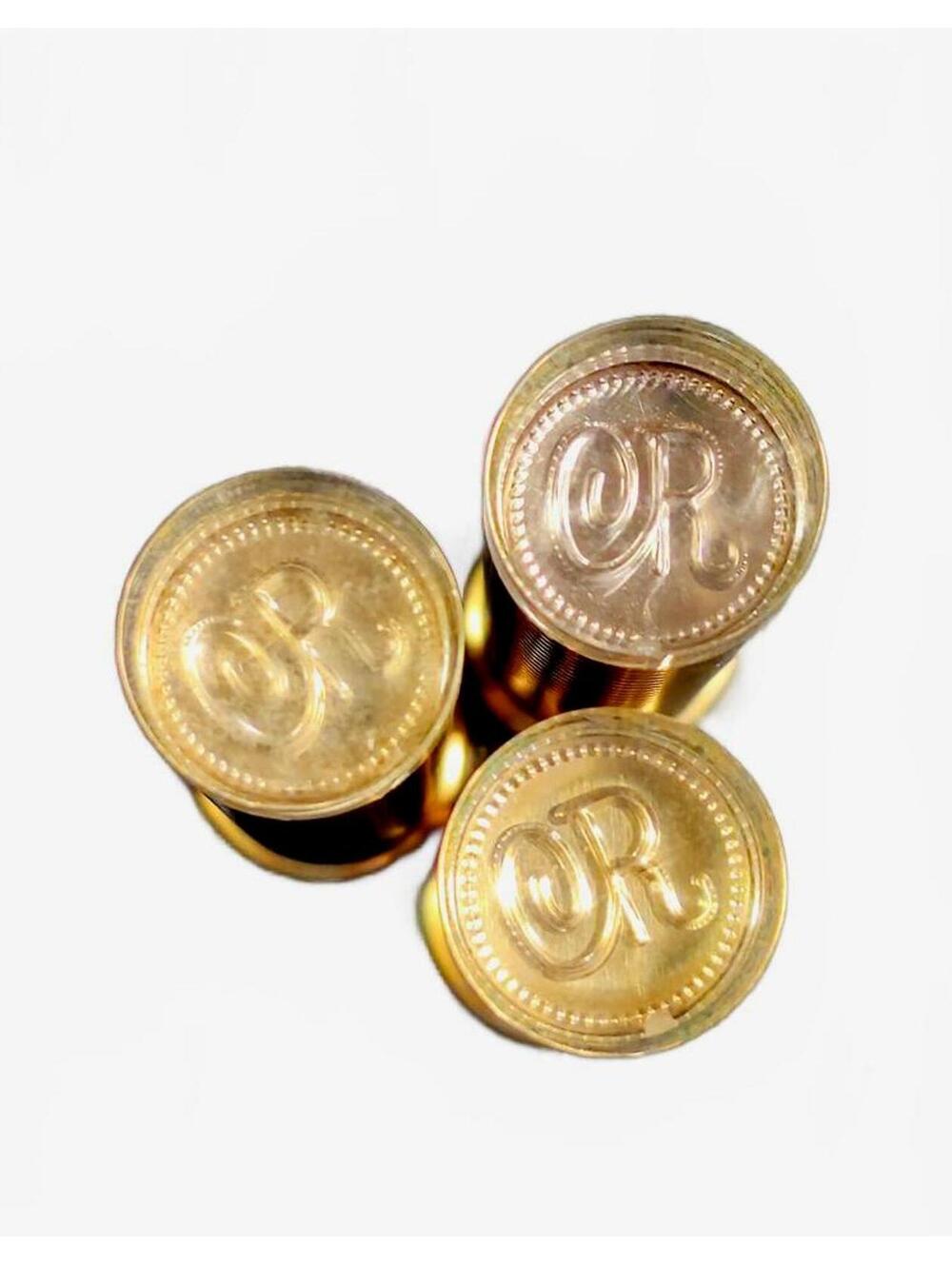 LANVIN-CHARLES OF THE RITZ Vintage Gold Tone Lipsticks 1964 Set of 3 - Picture 3 of 5